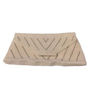 Vintage Bags by Debbie Beaded Envelope Clutch, Div. of John Wind, Made in Japan